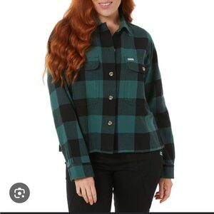 Brixton Bowery L/S Flannel. Size M. NEW.